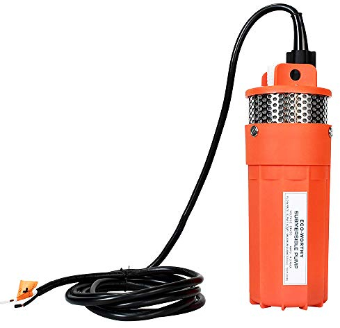 ECO-Worthy 24V Submersible Deep Well Water DC Pump for Farm & Ranch Submersible Deep Well Pump