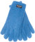 EEM Damen Strickhandschuhe, weiche Wolle, Thinsulate Thermofutter, blau L/XL