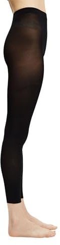 ESPRIT 50 DEN W Le semi-opaques unis 1 paire, Leggings Femme, Noir Black 3000-O, 36-38