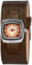 Raptor Damen-Uhren mit Echtlederband Armbanduhr Analog Quarz Dornschließe RA10091