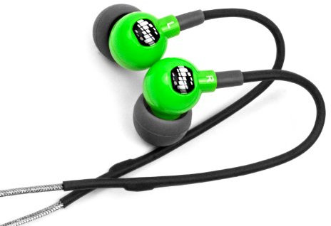 H2O Audio TR1-GN Trax Custom Fit Sport Earphones Green