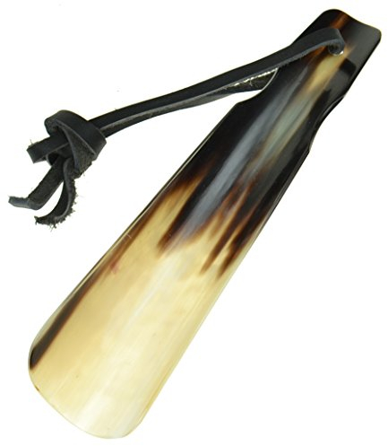 18cm - Plat fabriqué à la main véritable corne corne à chaussures