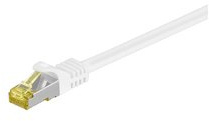 MicroConnect Cable Cat7 S/FTP Cat7 S/FTP Cable 1.5 m (S-STP) White Network Cable – RJ-45 Network Cable (1.5 m, CAT7 S/FTP (S-STP) RJ-45, White)