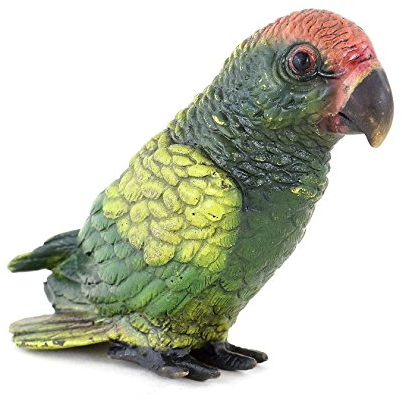 Kunst & Ambiente - Papagei aus Bronze - handbemalte Wiener Bronze - Vogelskulptur - authentische Tierfigur - Dekorative Statue - Kunst online kaufen - Wohndeko für Innen