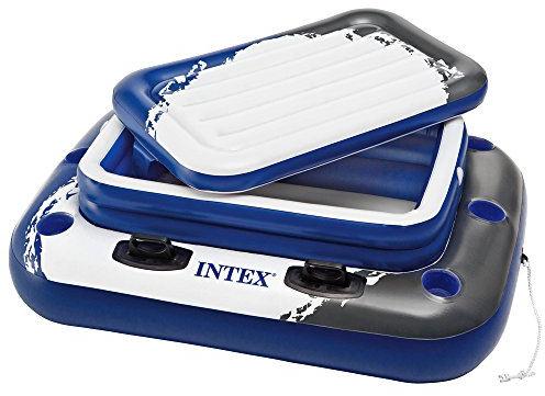 Intex 58821NP - Aufblasbarer Mini-Kühlschrank Schwimmend, Vinyl, Mehrfarbig, 122x97 cm