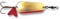 DAM Effzett Blinker Schuppe silber-gold 60 g