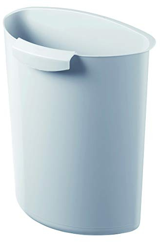 HAN Abfalleinsatz MOON - 5 STÜCK Volumen 6 Liter. Schick und praktisch für die perfekte Abfalltrennung in Premium-Qualität. Für die HAN Papierkörbe 18190 18198 1834 und 1836 lichtgrau 1837-11