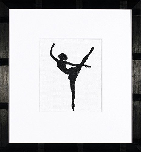 Lanarte Counted Cross Stitch Kit: Ballet Silhouette 2, NA, 1.5 x 14.5cm