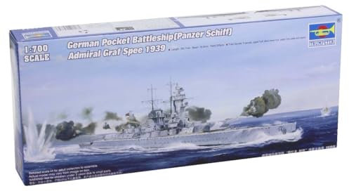 Trumpeter 05774 - Maqueta de barco Admiral Graf Spee, 1939 [importado de Alemania]