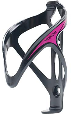 Voxom Wasserflaschenhalter Fh5 schwarz-Magenta Flaschenhalter, One Size