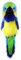 The Puppet Company - Large Birds - Blue & Gold Macaw Hand Puppet