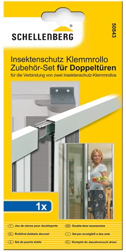 Schellenberg 50843 Beschlagset für Doppel-Tür-Rollo