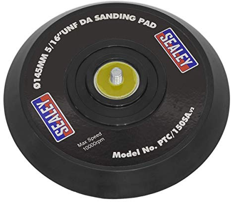 SEALEY PTC/150SA 145 mm 5/16 Zoll UNF Da Stützteller für Aufklebbarer Scheiben