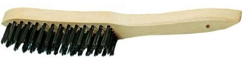 Promat Drahtbürste L.295mm Gussstahl 0,35mm 2-reihig