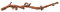 Trixie 76170 5 Weinreben, wassergestrahlt, L: 40–60 cm, 5 Stücke