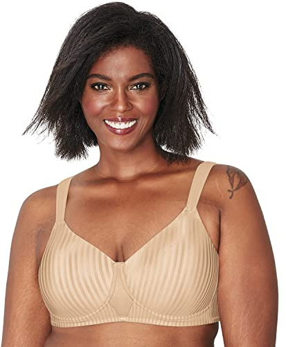 Playtex Women's Secrets Perfectly Smooth Wire Free Full Coverage Bra #4707 - - 38DD Nude