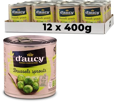 D'Aucy Brussel Sprouts 400 g (Pack of 12)