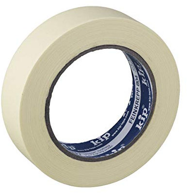 Feinkrepp Kreppband Malerkrepp Krepp Klebeband für Renovierarbeiten Malerarbeiten, 50mx30mm