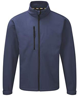ØRN Softshell Jacket - Mens Outdoor Workwear | 5,000mm Water Resistant with BreathableTechnical Fabric - Tern 4200, Royal-4XL