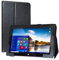 LiuShan Case for Fusion5 FWIN232 Plus S1,PU Leather Slim Folding Stand Cover for Fusion5 FWIN232 Plus S1 /FWIN232 Plus N4120 10.1 Windows Tablet(Not fit FWIN232 PRO N4120),Black