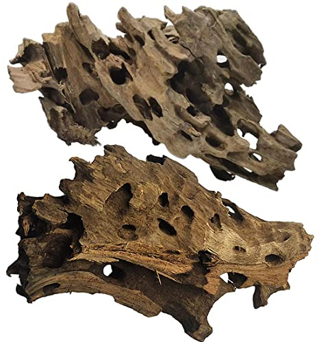 PINVNBY Natürliches Aquarium-Treibholz, verschiedene Zweige, Reptilien-Ornament