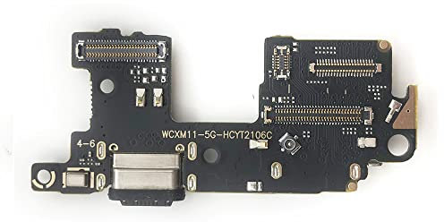 5 Pz/lotto Per Xiaomi Mi 10T USB di Ricarica Porta Connettore Della Scheda Con Il Mic Microfono Cavo Della Flessione