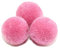 Duories Pompons zum Basteln,10 Stück 40mm Bunte Bommeln Bälle,Pom Poms für Kunsthandwerk,Pompons Bälle für Ostern,Weihnachten,Bunte Pompons für DIY Basteln Tischdekoration Geburtstagsdeko,Rose