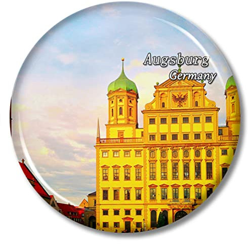 Deutschland Augsburg Magnet Kühlschrankaufkleber 2,28