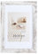 KM Foto Bilderrahmen Holz Plexi Acryl Rahmen quadratisch Collage Wanddeko Poster S215: Farbe: Shabby-Weiß | Format: 30x40