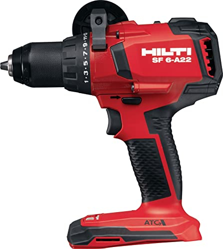 Hilti 2184332 Atornillador taladro a batería SF 6-A22 (22 V, perforación y atornillado. Peso 1,623 kg. En caja. No incluye batería ni cargador)