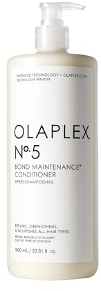 Olaplex No 5 Bond Maintenance Conditioner, Repariert, Stärkt Und Pflegt Alle Haartypen, Hinterlässt Ein Weiches Haargefühl Und Verleiht Glanz, 1000ml