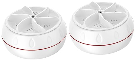 DOITOOL 2pièces Mini Machine à Laver Portable Usb Laveuse Rechargeable Pour Vêtements Idéale Pour Voyage Dortoirs Et Appartements Nettoyage Shirts Robes Et Plus