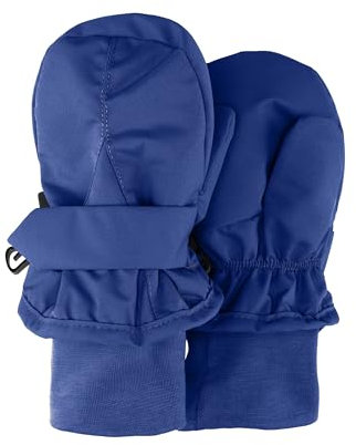 Sterntaler Fäustlinge aus Funktionsmaterial mit reflektierendem Detail Unisex - Baby und Kinder Handschuhe wasserdicht mit wärmendem Futter - kobaltblau, 2