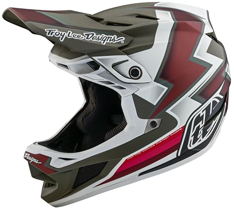 Troy Lee Designs D4 Composite MTB-Helm, Unisex, Erwachsene, Blau, XL