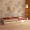 Need Sleep Montessori Bett Kinder Bodenbett 140x200 cm mit Rausfallschutz Lattenrost Kinderbett am Boden Niedrig Kids Floor Bed Bodentief aus Holz Mädchen Junge