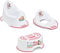 Paw Patrol Potty Training Toilet Seat, Plus Step Stool, Lightweight, Anti-Stick, Wipe Clean Portable Seat 18M+ Toddler Toilet Range 3 Piece Set for Kids