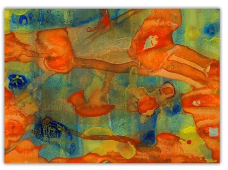 Waeta Rnvzx Gerhard Richter Poster《Ohne Titel.1989》Abstraktes Kunstwerk Leinwand Malerei Gerhard Richter Wandkunst Gerhard Richter Drucke Für Wohnkultur 60x80cm Kein Rahmen