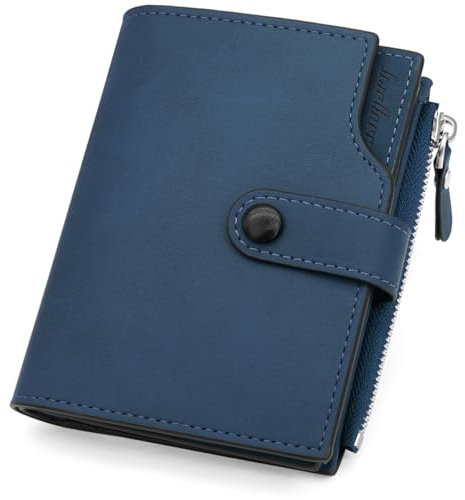 GOUNNU Herren Portemonnaie Leder Geldbeutel RFID Schutz Portmonee Große Kapazität Herren Brieftasche Viele Fächer Bifold Geldbörsen mit Münzfach,15 Kartenfachern Multifunktionale Männer Geldbörse