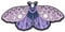 Ro Rox Mondmotte Anstecker – Gothic Celestial Emaille Pin, Witchy Moth Accessoire