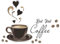 duoyif Wandtattoo Kaffee, Wandsticker Kaffeetasse Wandbild, Wandaufkleber Kaffee Tassen, Coffee Wandsticker Für Küche Cafe Esszimmer Büro Deko Kaffeestube Wandkunst (d)