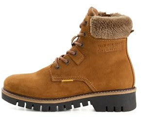 camel active Damen Lederschuh mit Seitenzipper