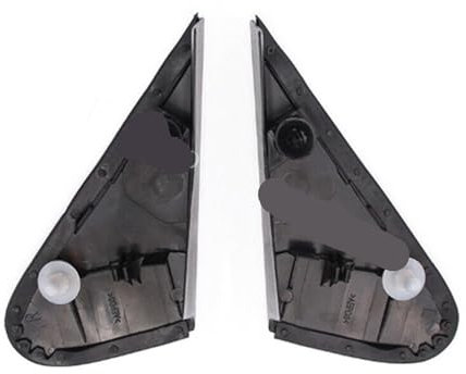 Rynplex For TOYOTA, for RAV4, for RAV 4 2009 2010 2011 2012 , Panneau d'angle de moulage de revêtement d'habillage triangulaire de rétroviseur latéral de porte d'aile de voiture Cache triangle pour ré