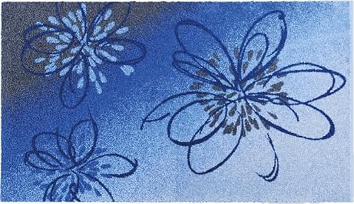 GRUND LUSIA - Badteppich 60x100cm blau