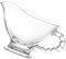 TOPPERFUN Saucière Verre Transparent Cœur pour Sauces Vinaigrettes Lait Distributeur pour Table