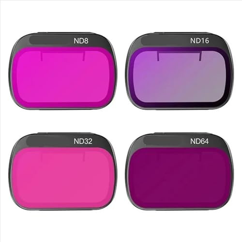 Kompatibles DJI Mini 4K/Mini 2 SE/2, ND-Filter-4er-Pack Neutraldichte-Linsen-Set