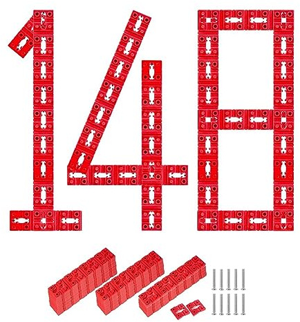 Qomcsrl 148-Teiliges Sortiment Von Steckdosenabstandsringen, Ersatzteilen und Zubehör für die Elektrische Box + 10 Stück Schrauben. Abstandsringe für Schaltersteckdosen, Steckdosenverlängerungen.