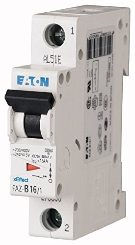 Eaton 278601 Leitungsschutzschalter, 25A, 1P, K-Char