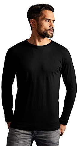 Langarm-T-Shirt Men’s Premium Gr.M schwarz PROMODO RO