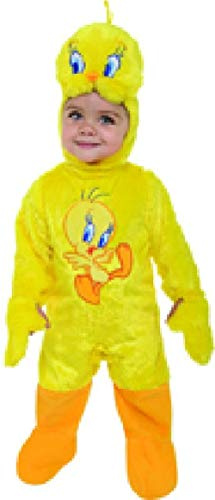 Rubie's 3 881541 12M - Tweety Romper Kostüm, Größe 12 Monate