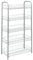 Metaltex 343015039 Monaco Allzweckregal, 5-Etagen, 41 x 23 x 86 cm, silber
